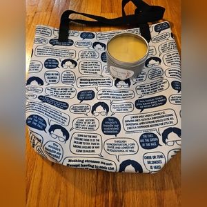 The Office Bag and Candle